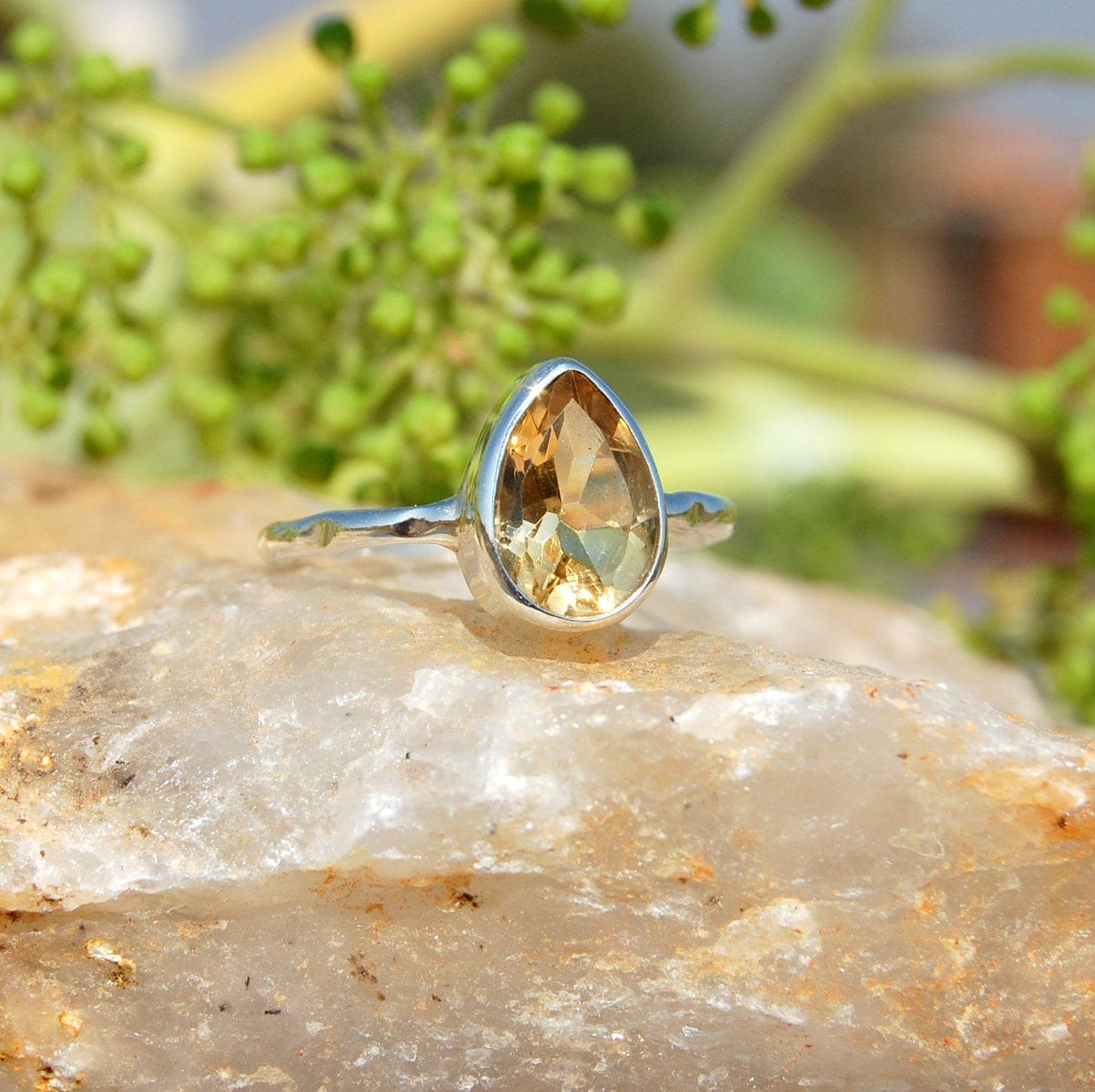 Citrine Ring