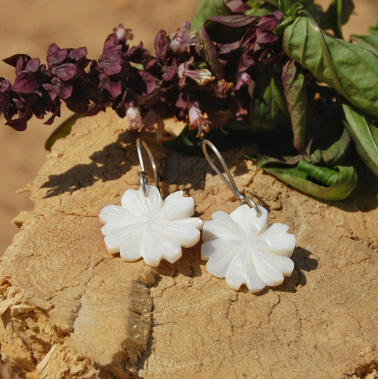 Mother of Pearl Earrings