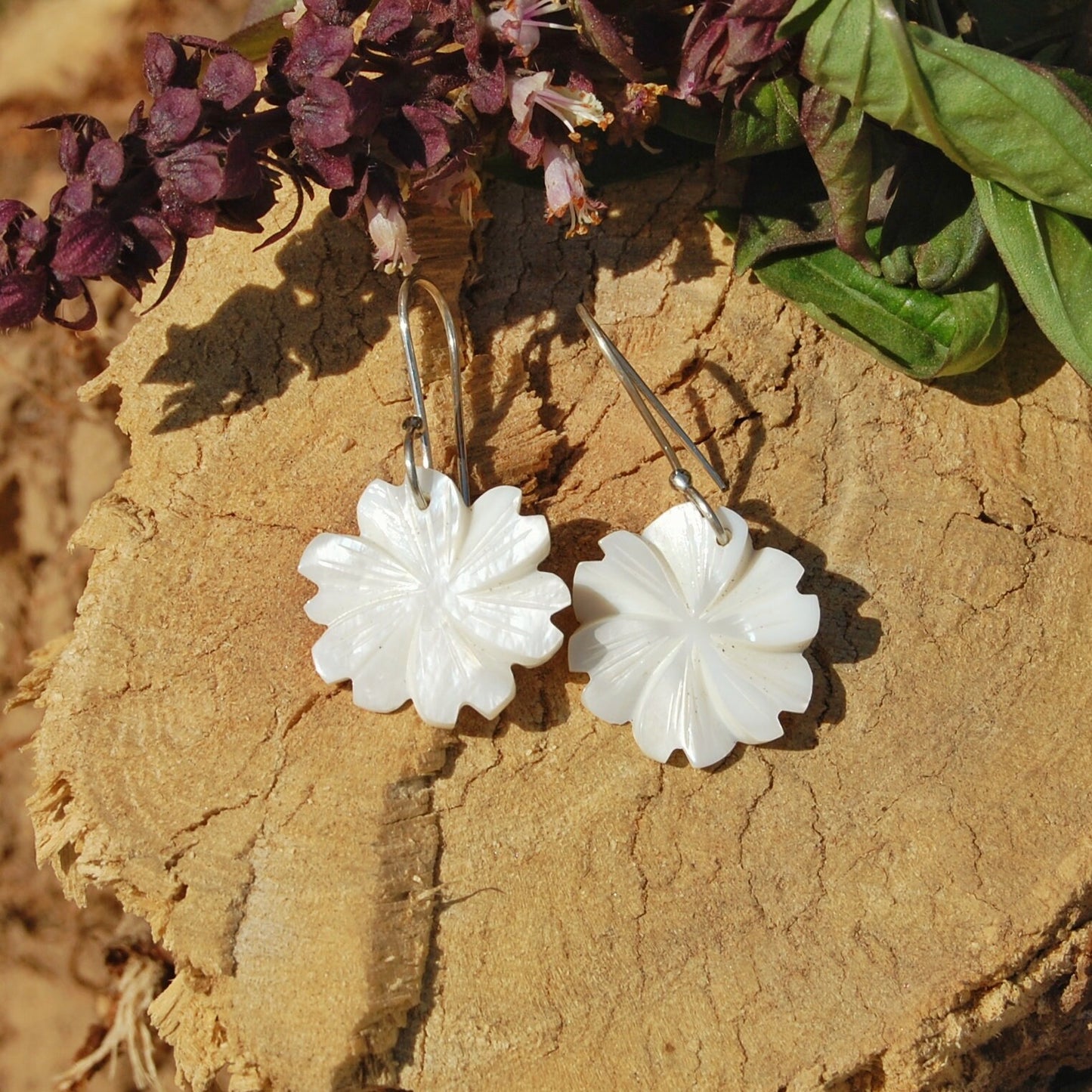 Mother of Pearl Earrings