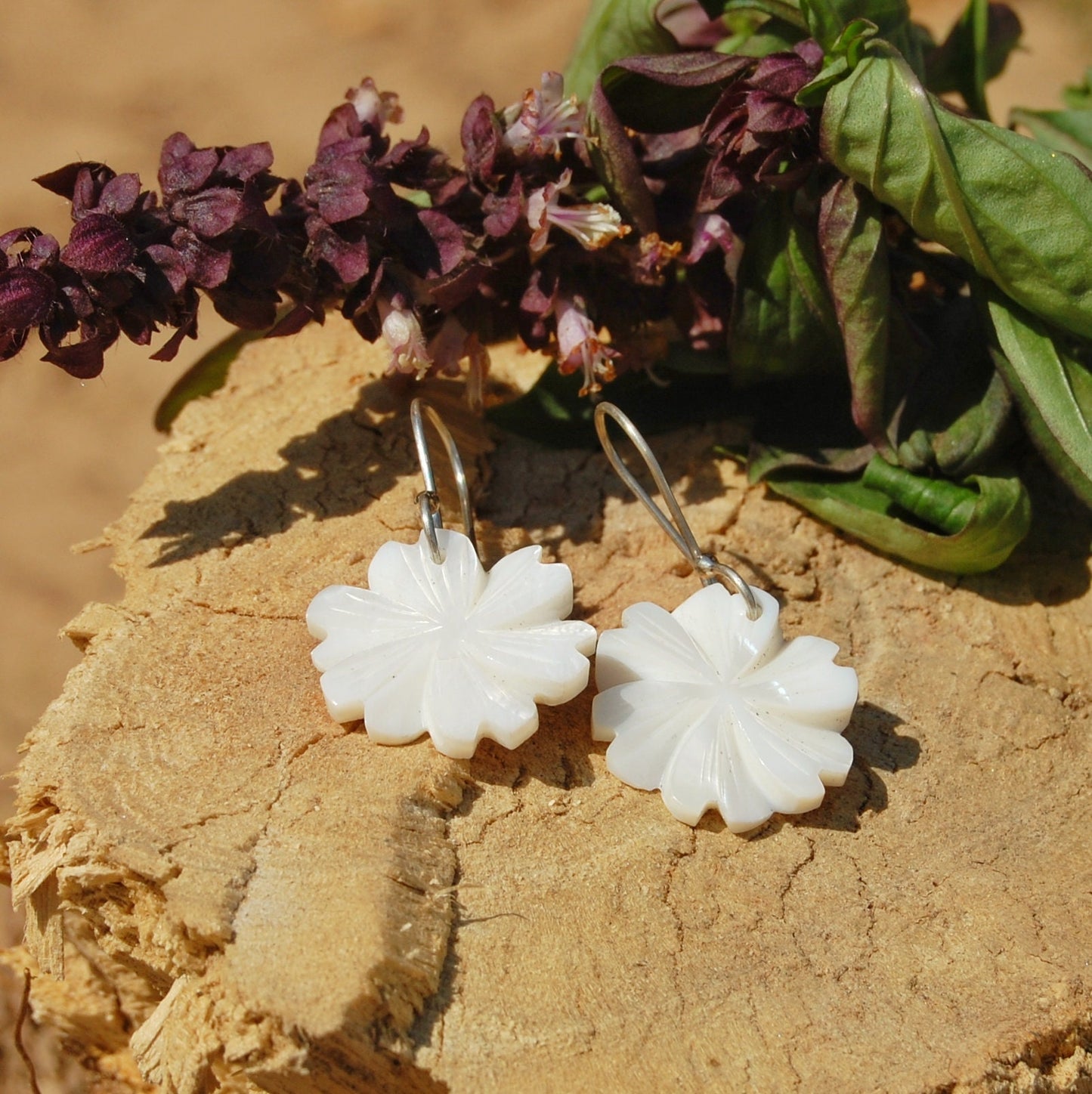 Mother of Pearl Earrings