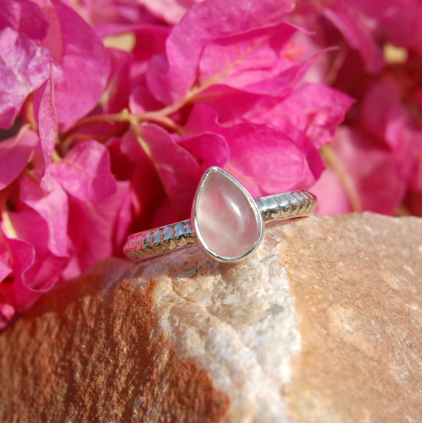 Rose Quartz Ring