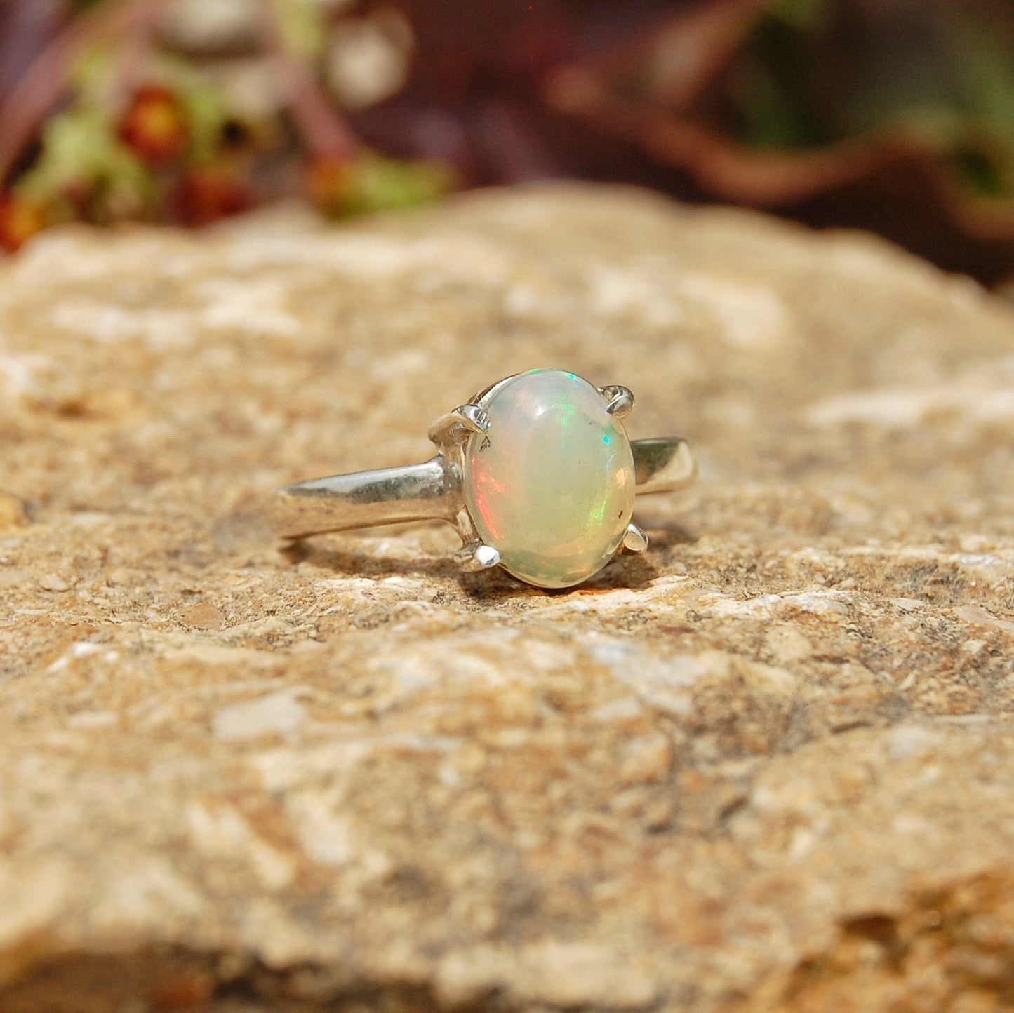 Ethiopian Opal Ring