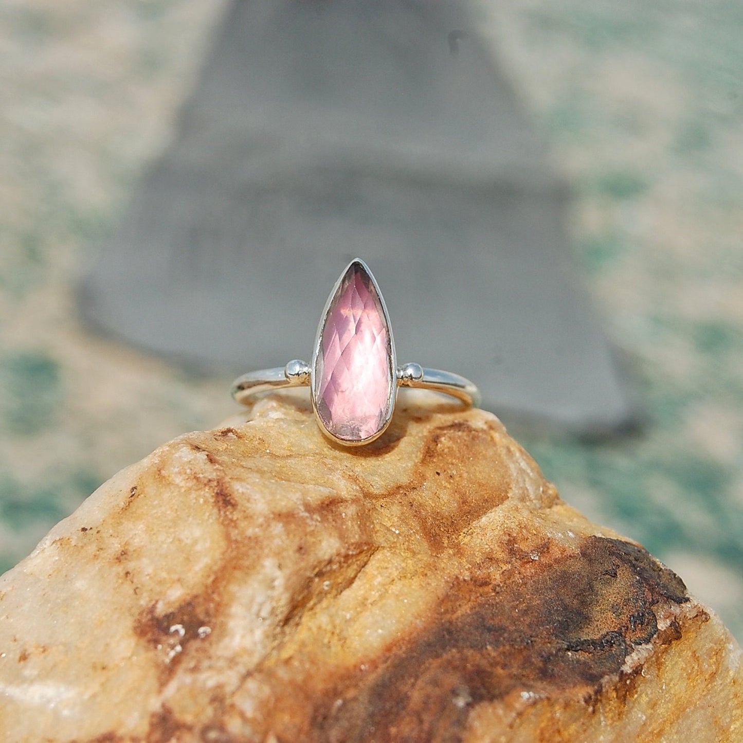Rose Quartz Ring