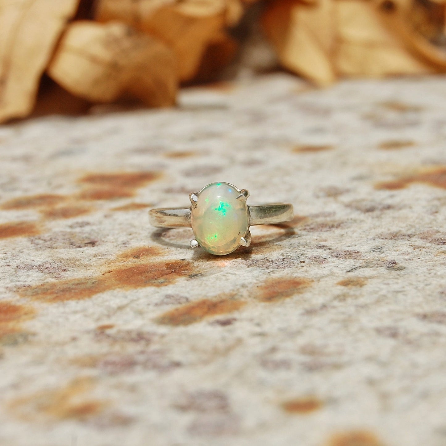 Ethiopian Opal Ring