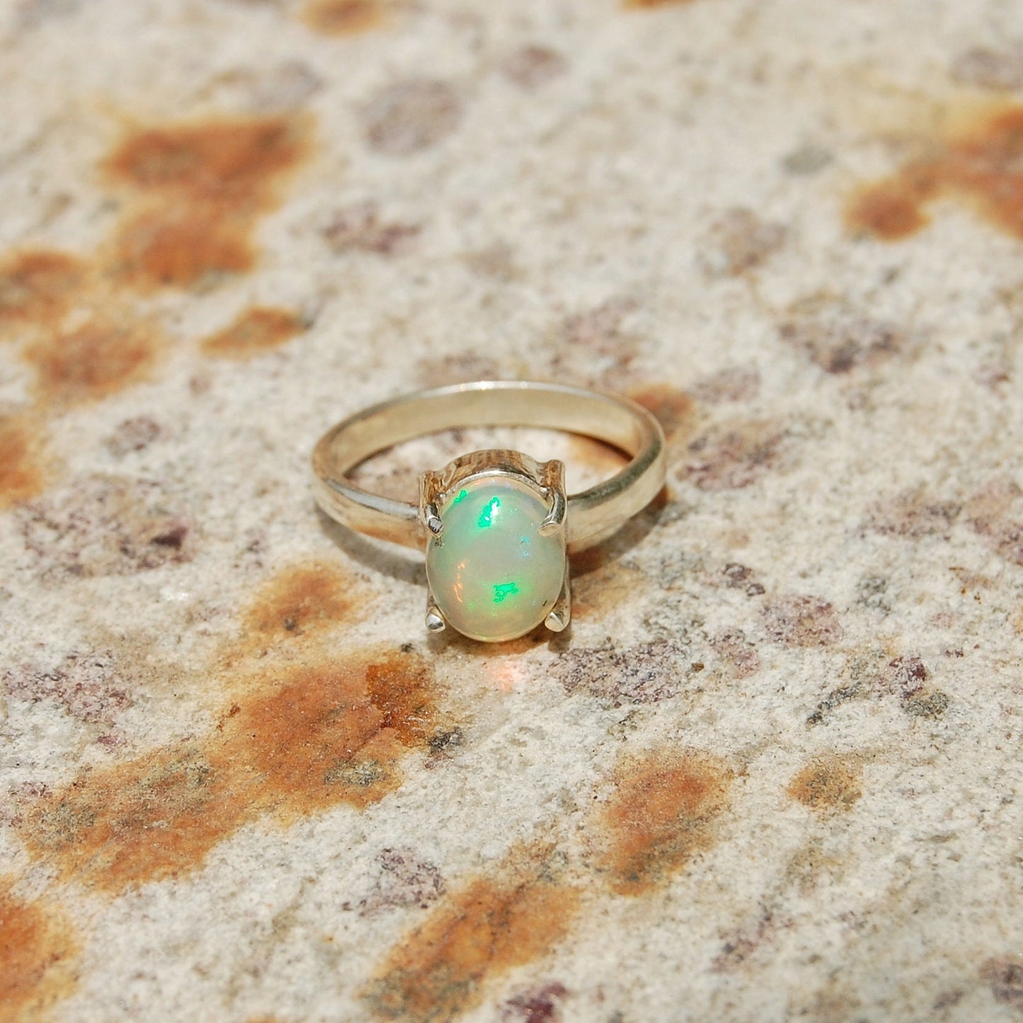 Ethiopian Opal Ring