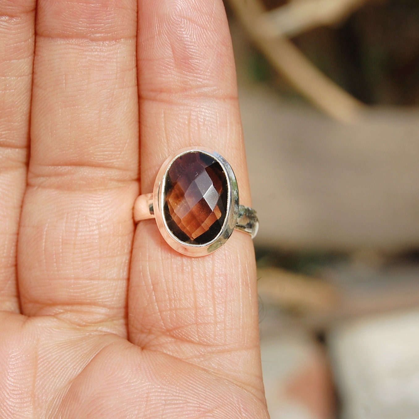 Smoky Quartz Ring