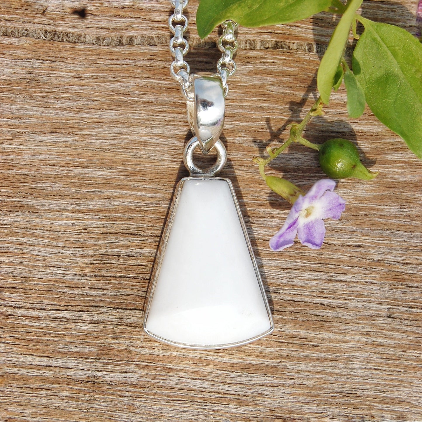 White Quartz Pendant