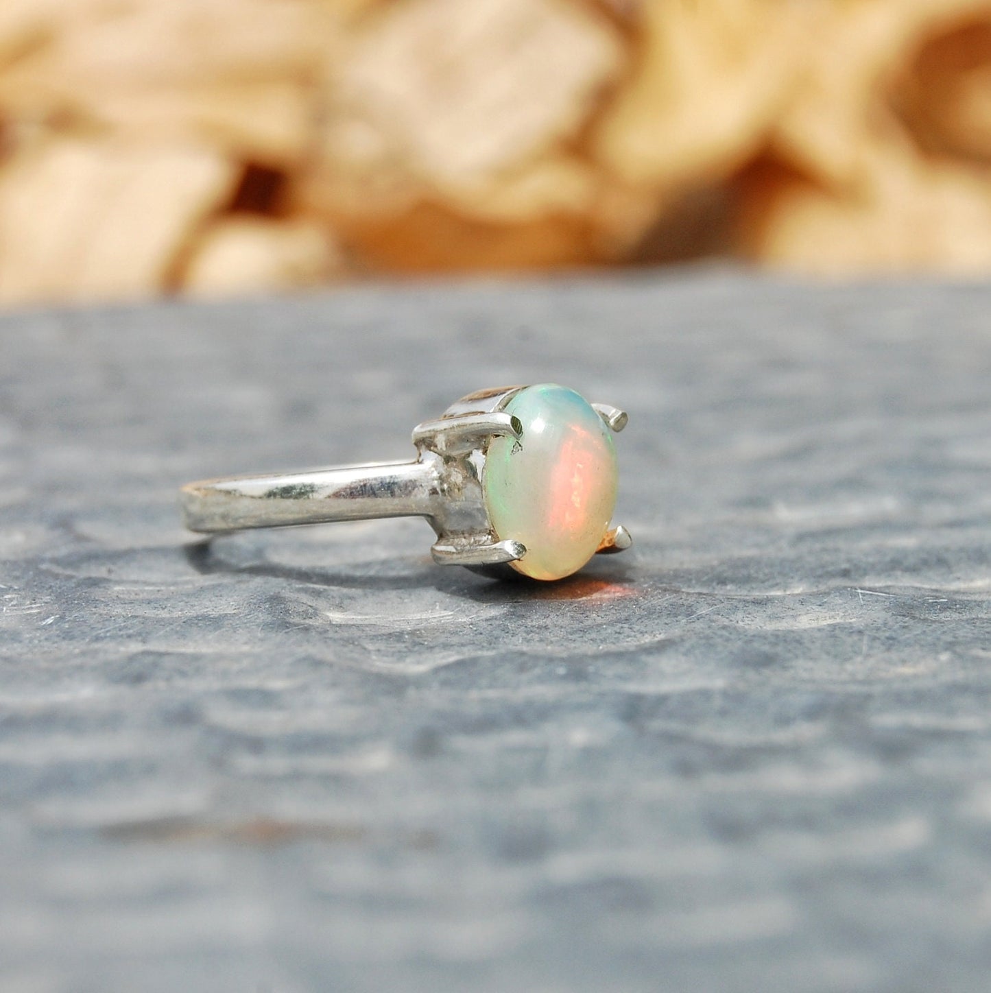 Ethiopian Opal Ring