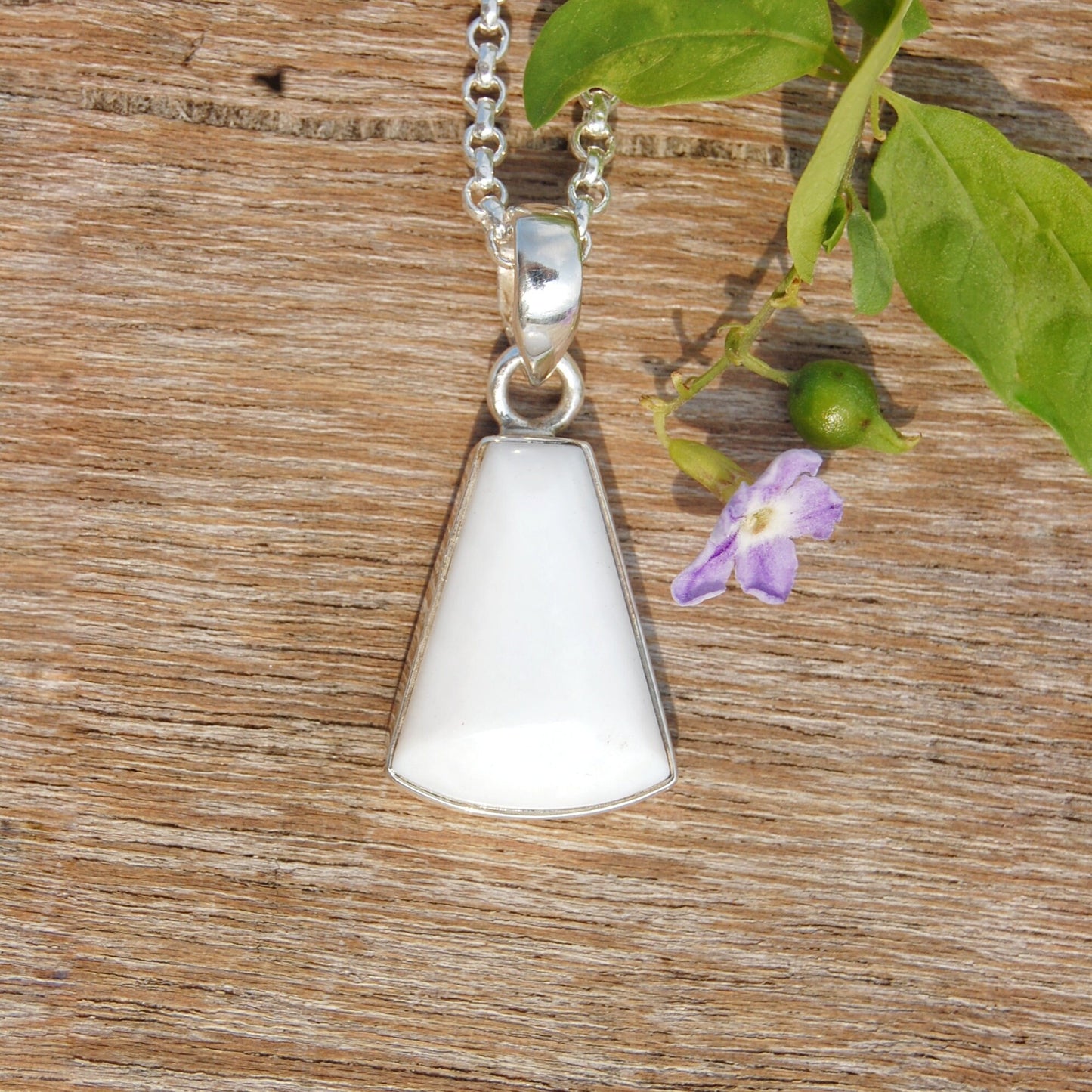 White Quartz Pendant