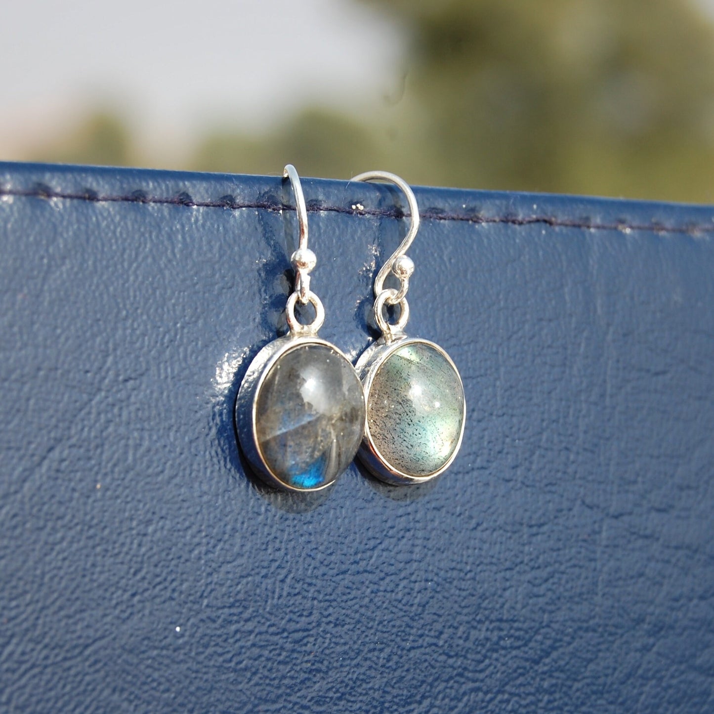 Blue Labradorite Earrings