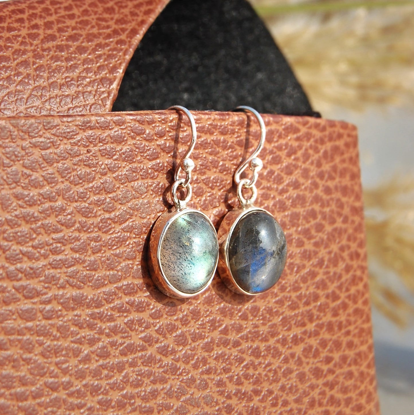 Blue Labradorite Earrings