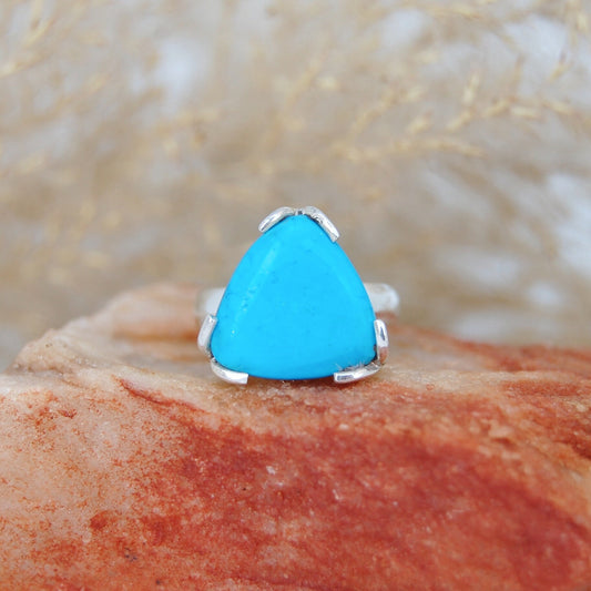 Turquoise Prong Setting Ring
