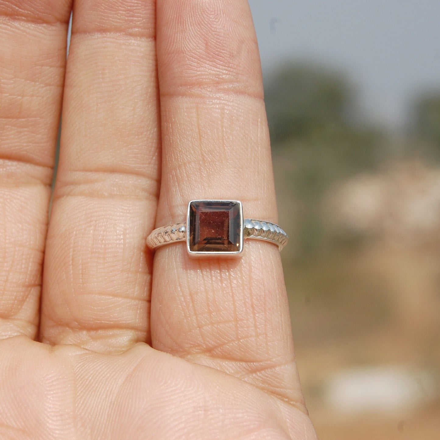 Smoky Quartz Ring