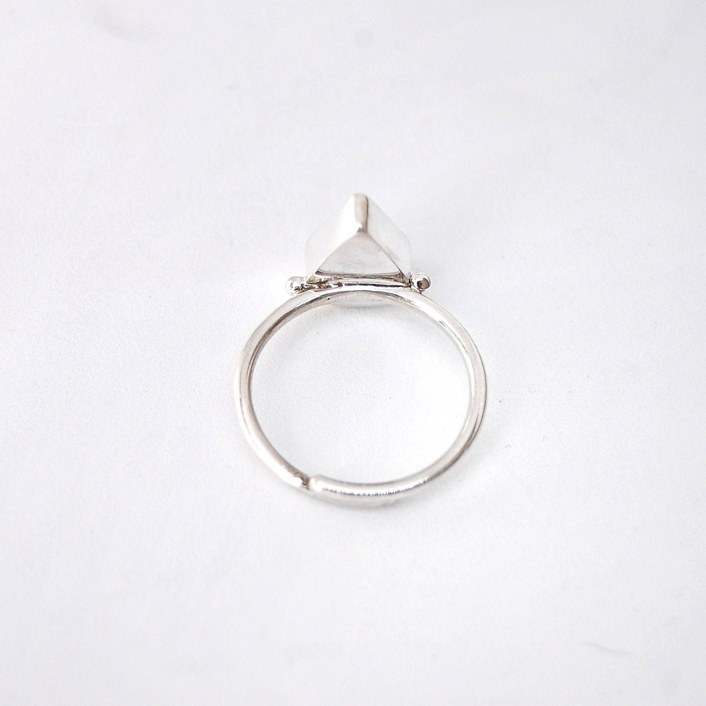 Smoky Quartz Kite Shape Ring