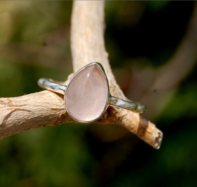 Rose Quartz Ring