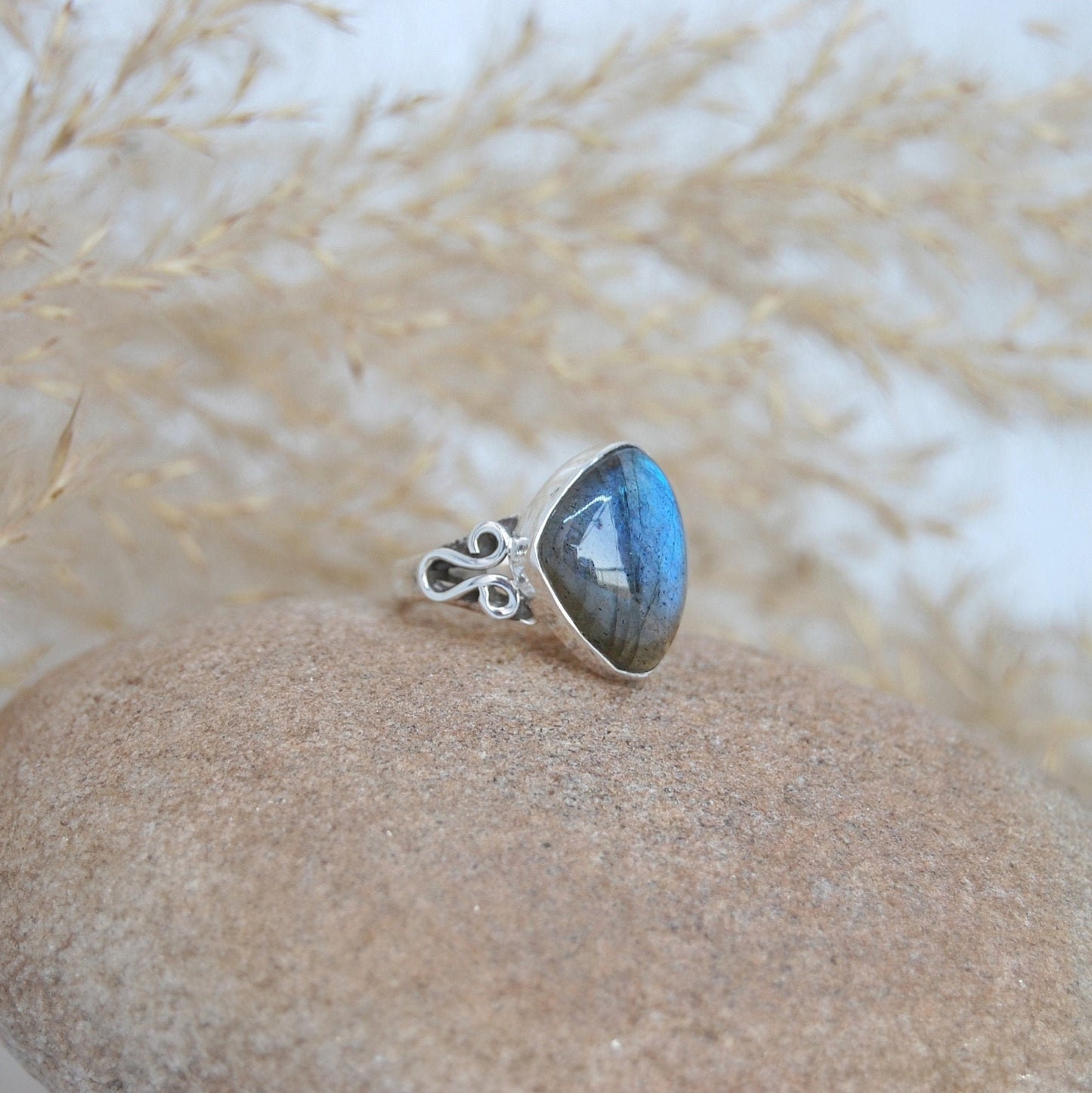 Blue Labradorite Ring