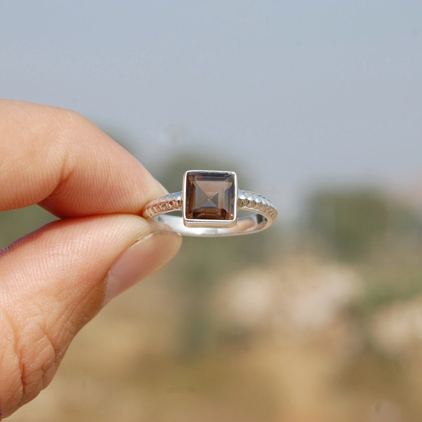 Smoky Quartz Ring