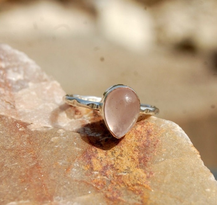 Rose Quartz Ring