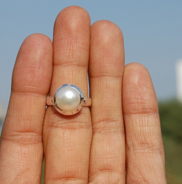 Fresh Water White Pearl Ring
