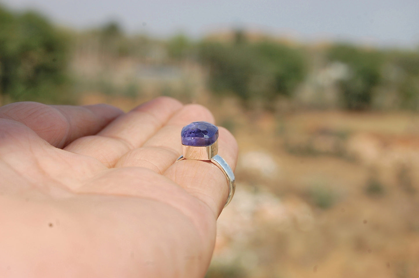 Iolite Ring