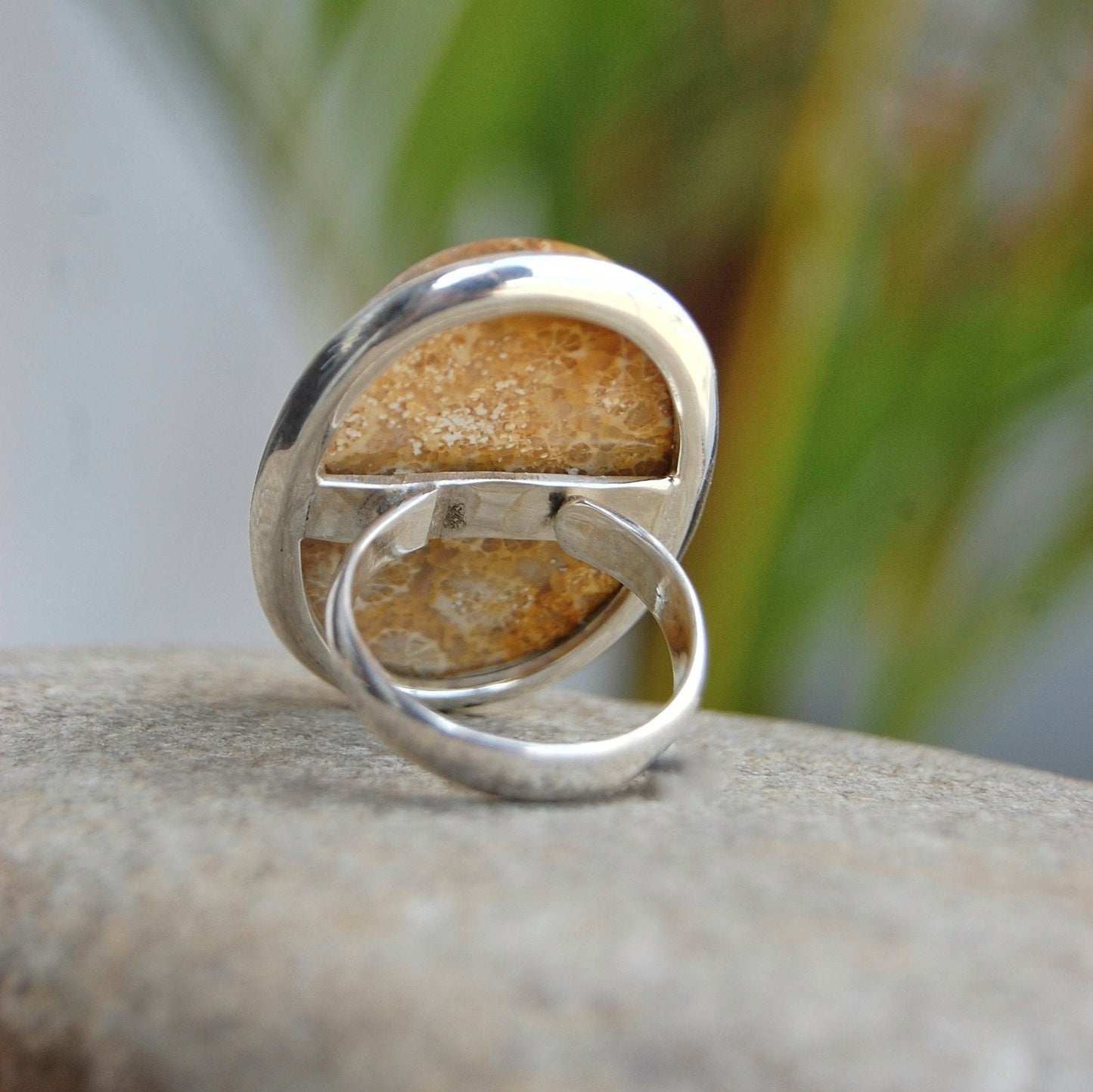 Tiger Eye Statement Ring