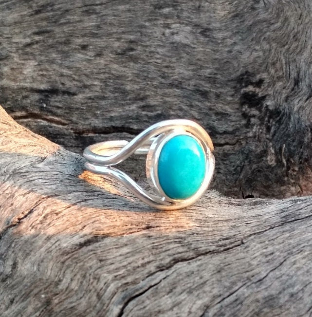 Turquoise Simple Ring