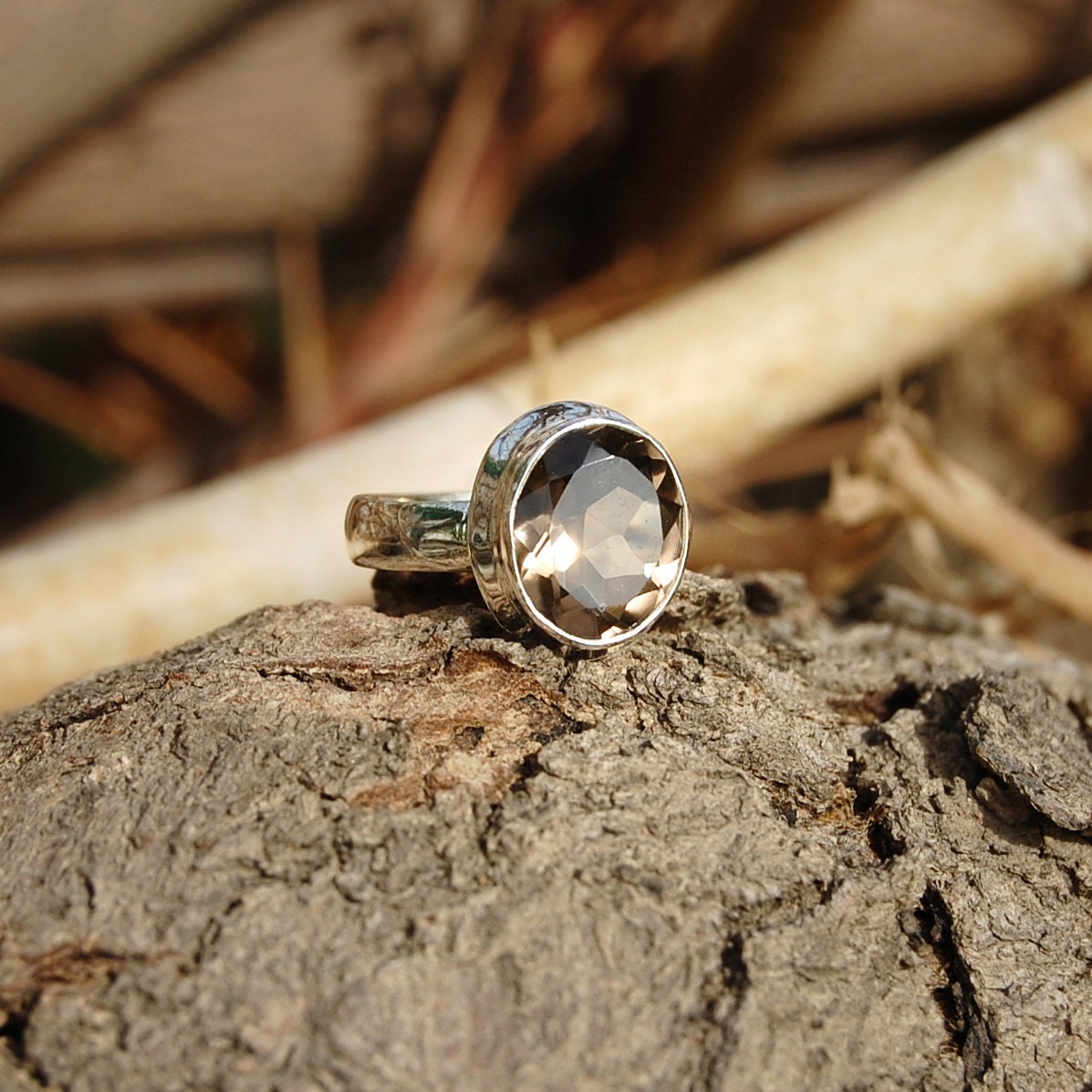 Smoky Quartz Ring