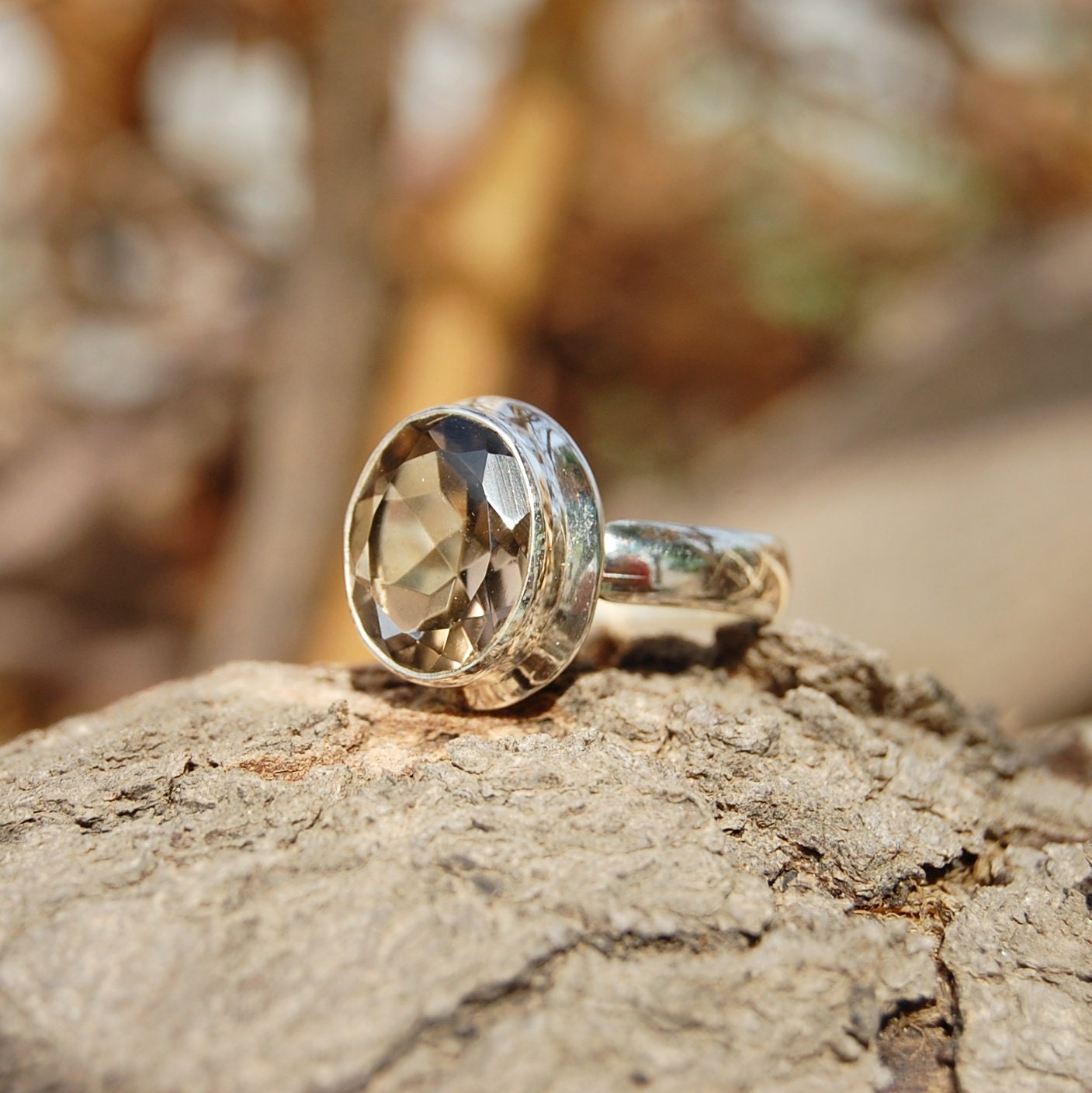 Smoky Quartz Ring