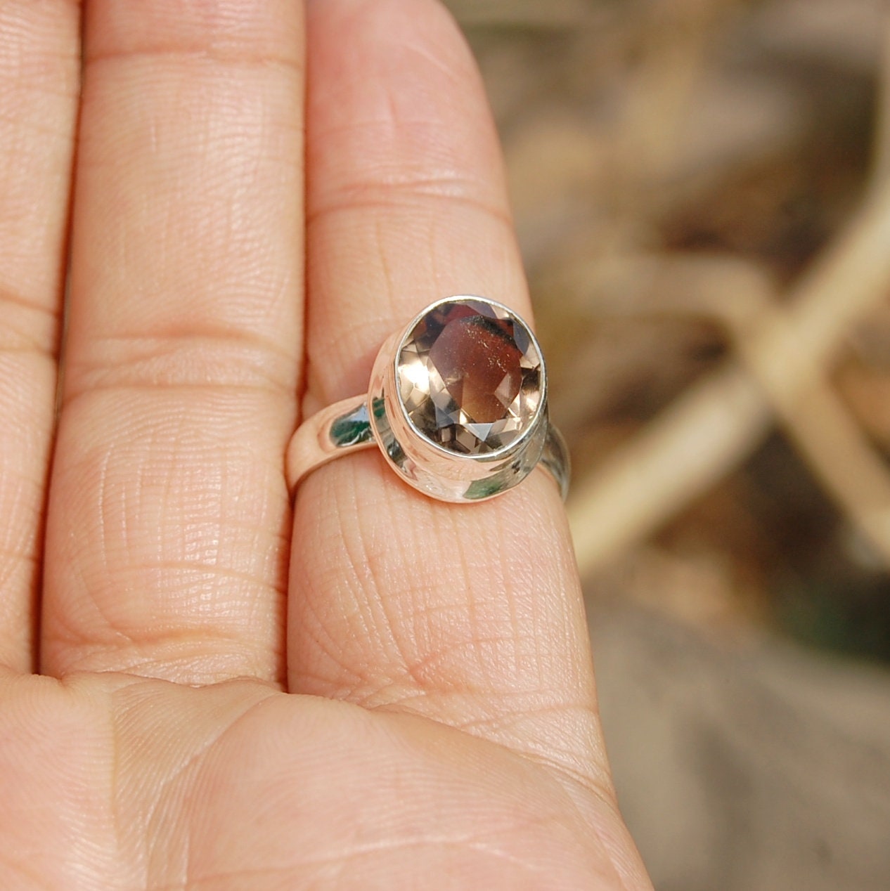 Smoky Quartz Ring