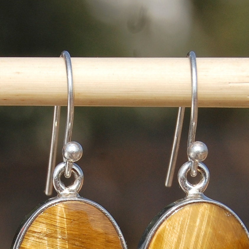 Tiger Eye Earrings