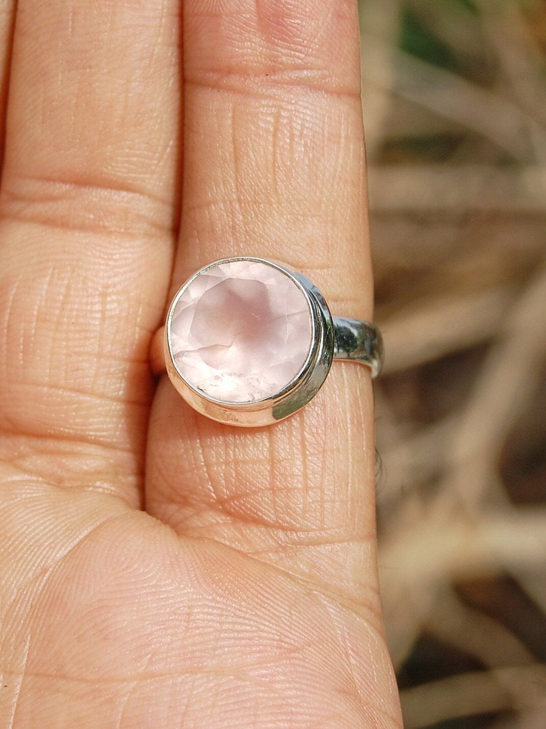 Rose Quartz Ring