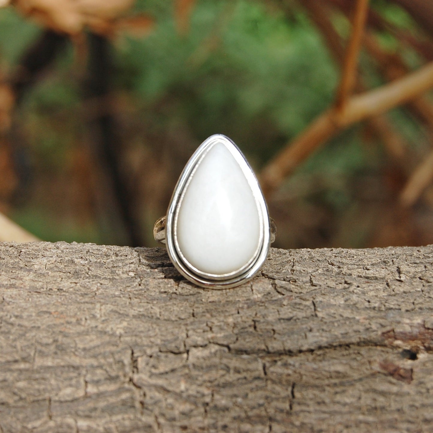 White Quartz Ring