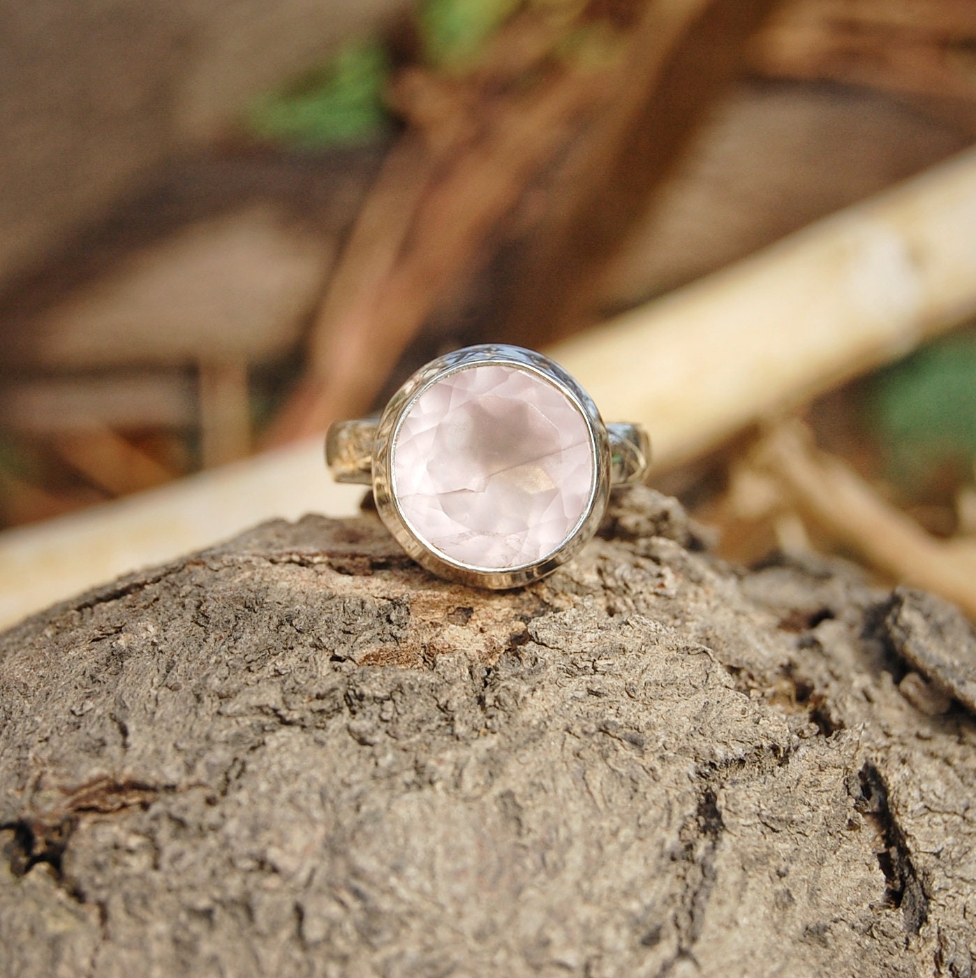 Rose Quartz Ring