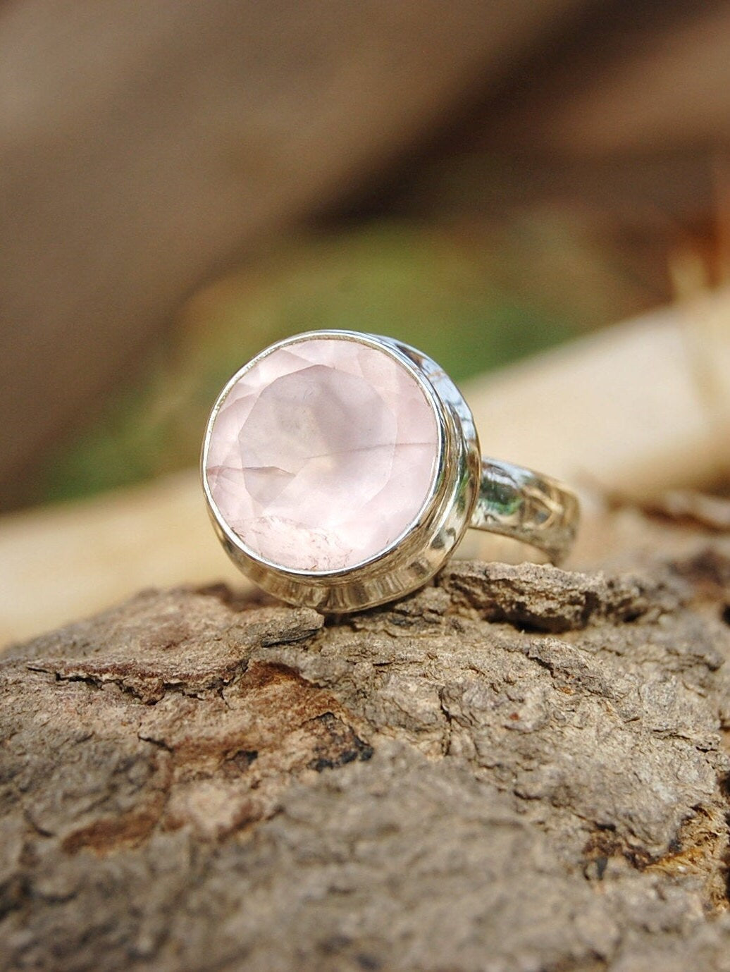 Rose Quartz Ring