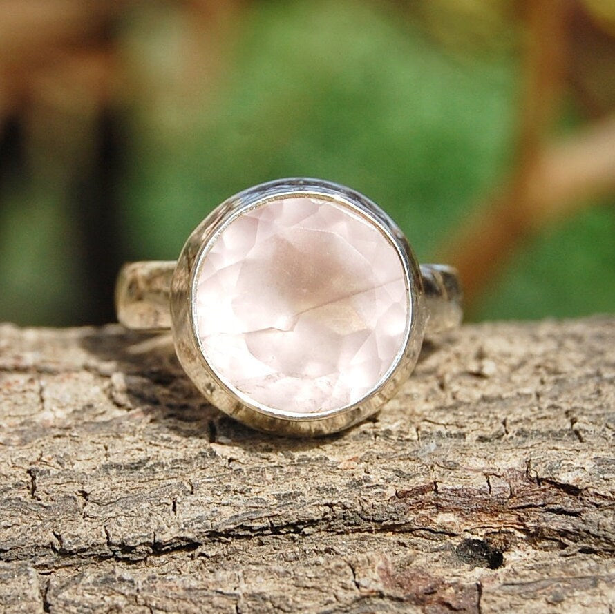 Rose Quartz Ring