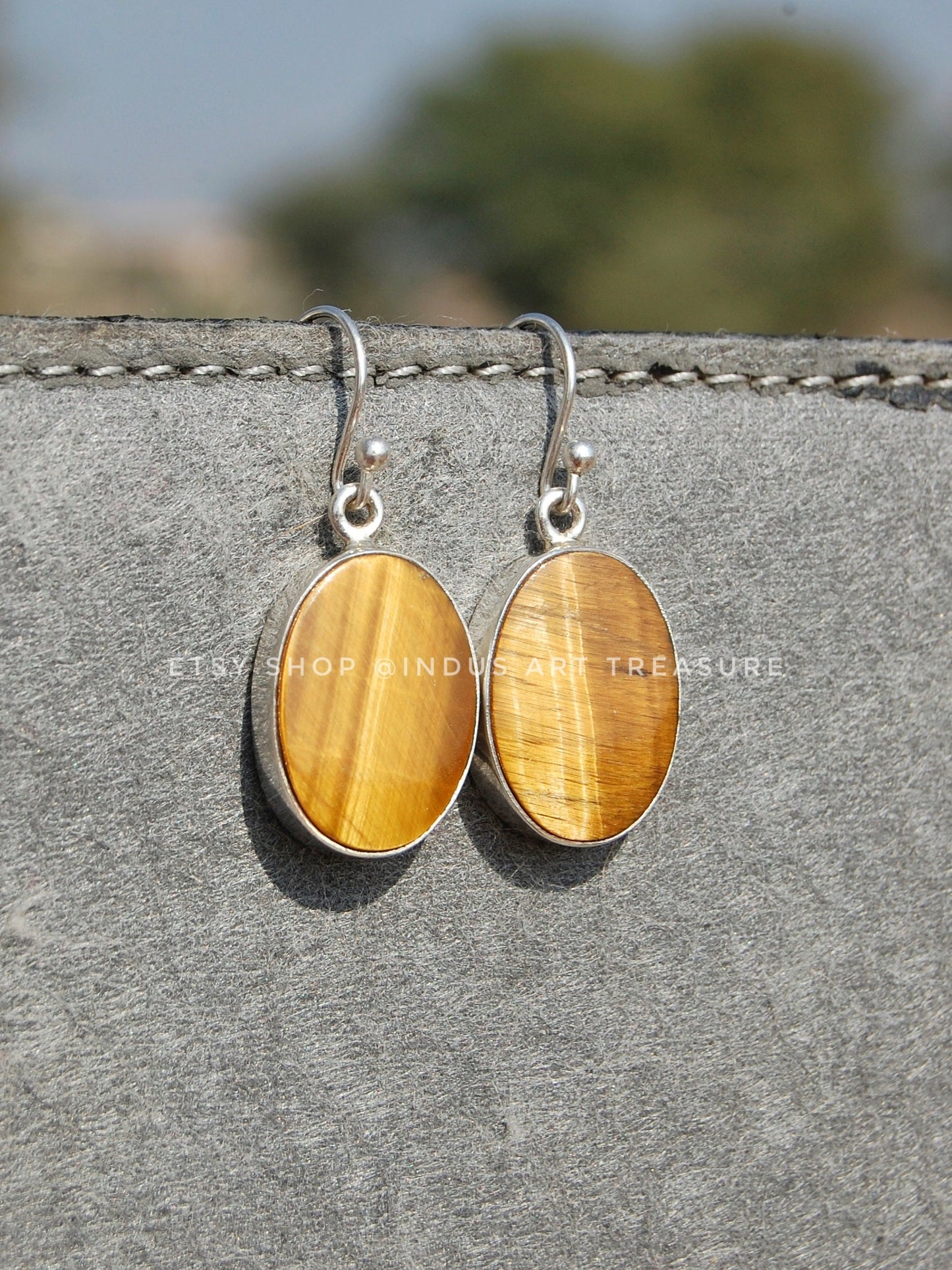Tiger Eye Earrings