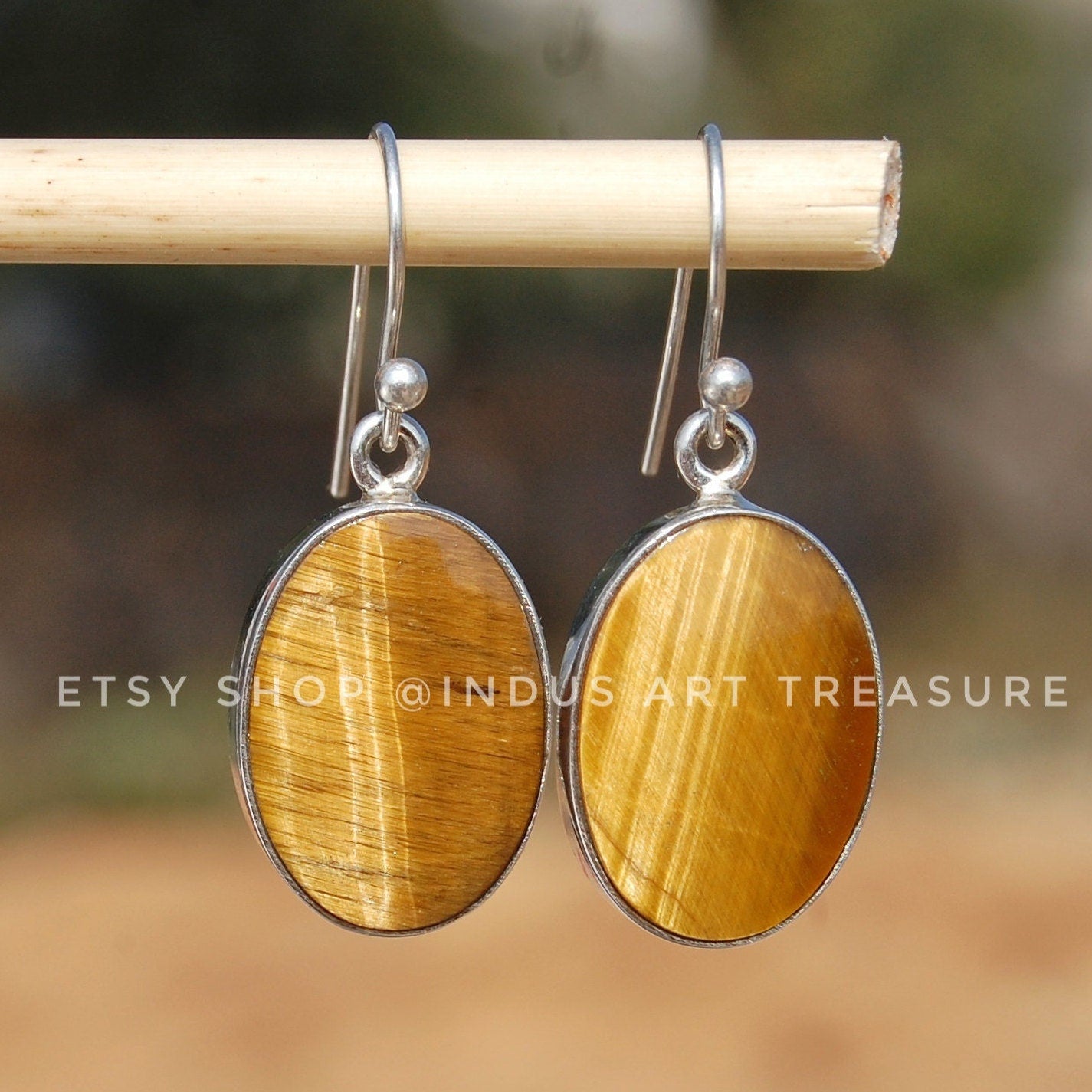 Tiger Eye Earrings