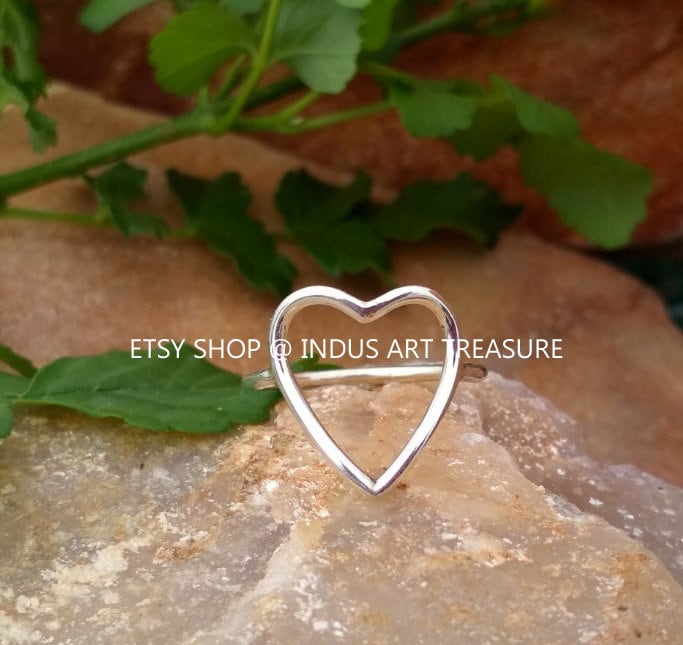 Silver Heart Ring