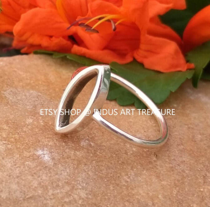 Blank Marquise Ring