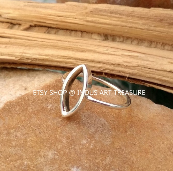 Blank Marquise Ring