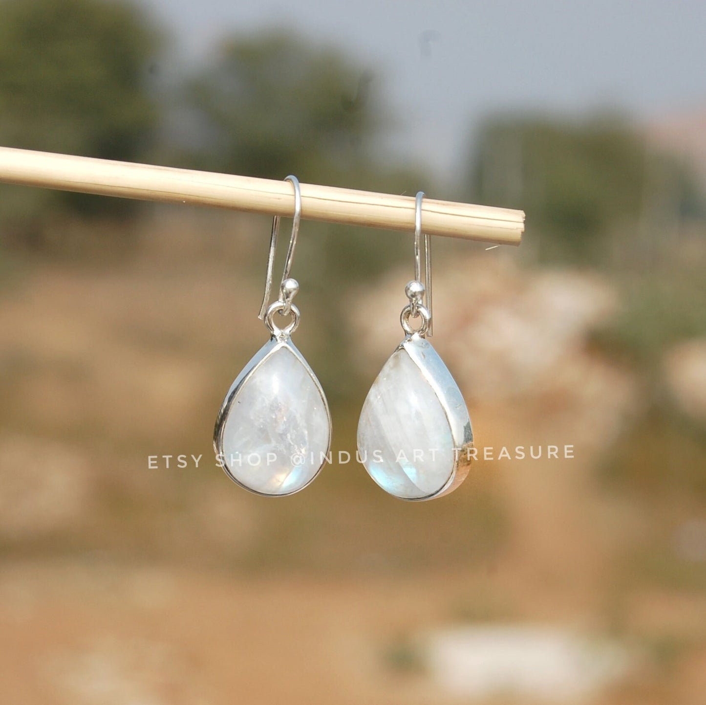 Moonstone DropEarrings
