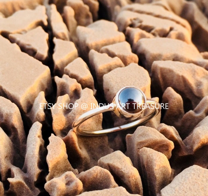 Hematite Black Ring