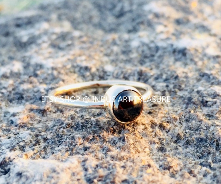 Hematite Black Ring