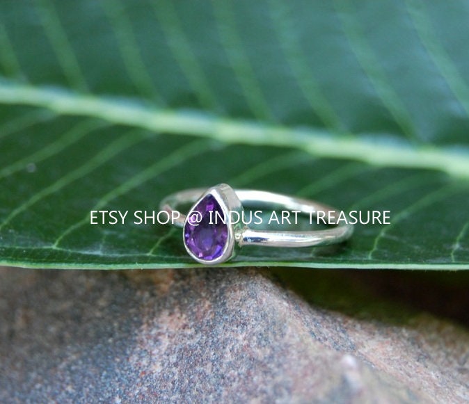 Natural Amethyst Ring