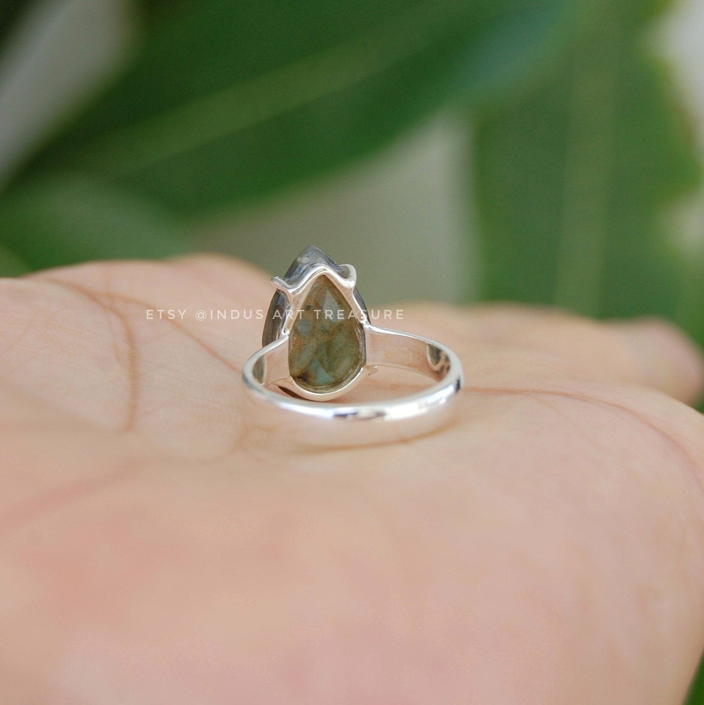 Blue Labradorite Ring