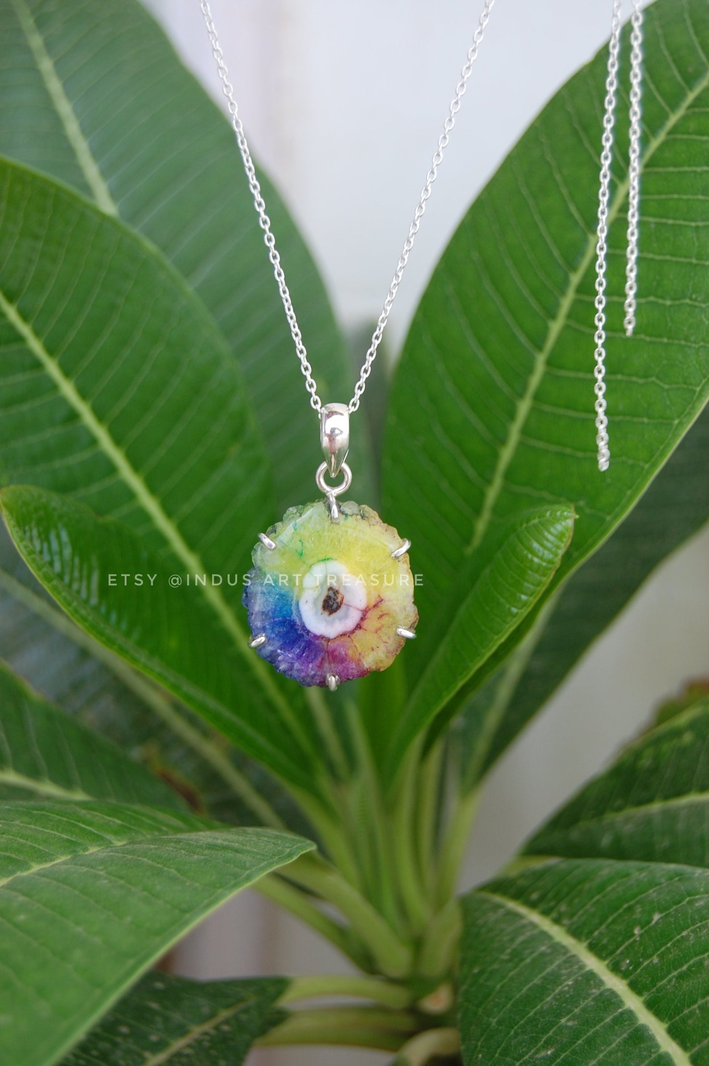 Rainbow Quartz Pendant