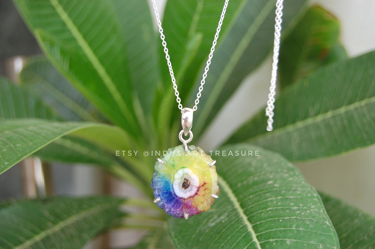 Rainbow Quartz Pendant