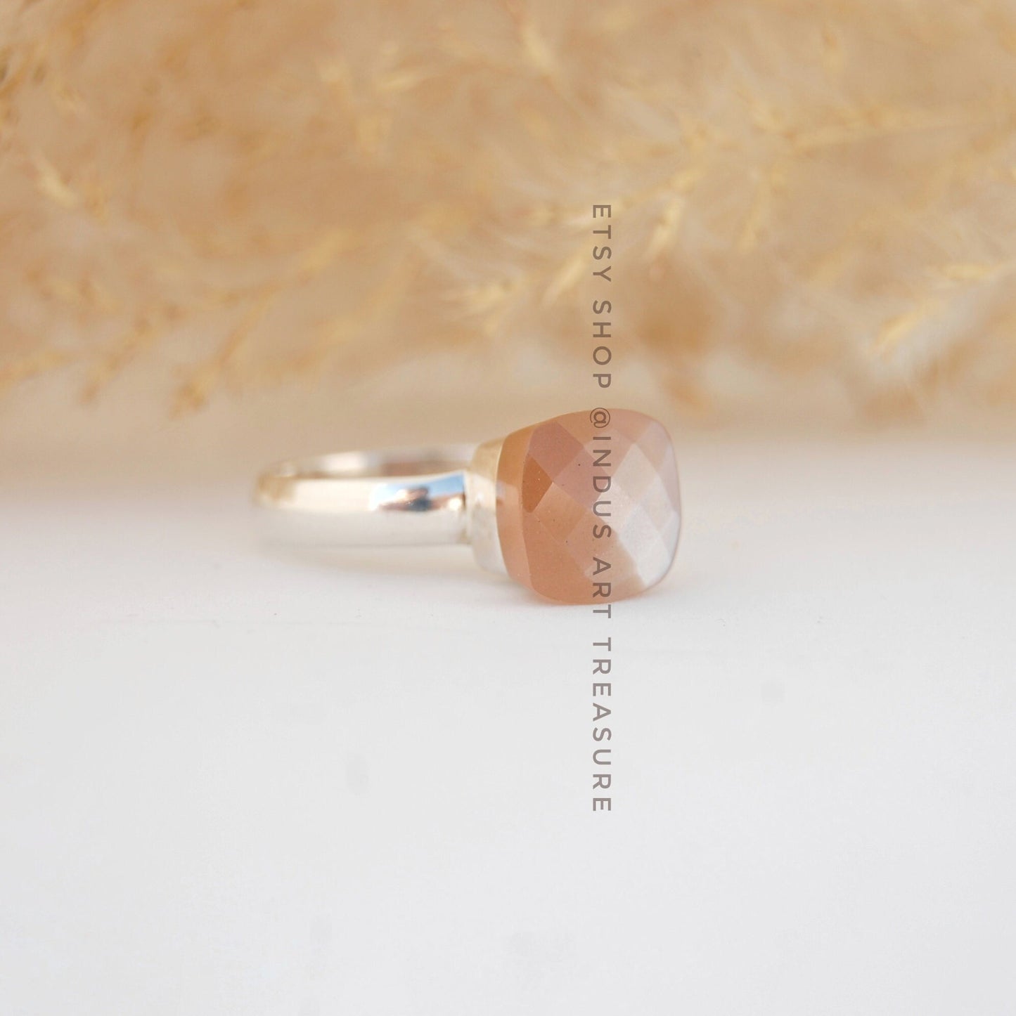 Green Amethyst Ring