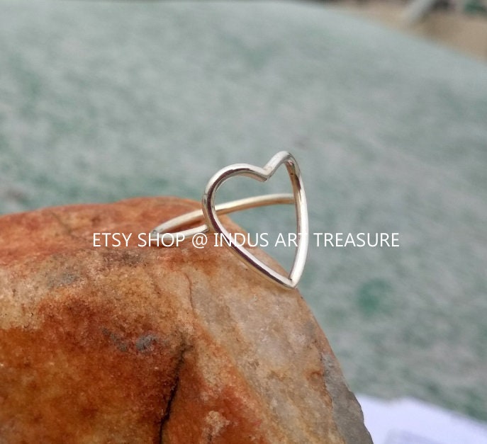 Silver Heart Ring