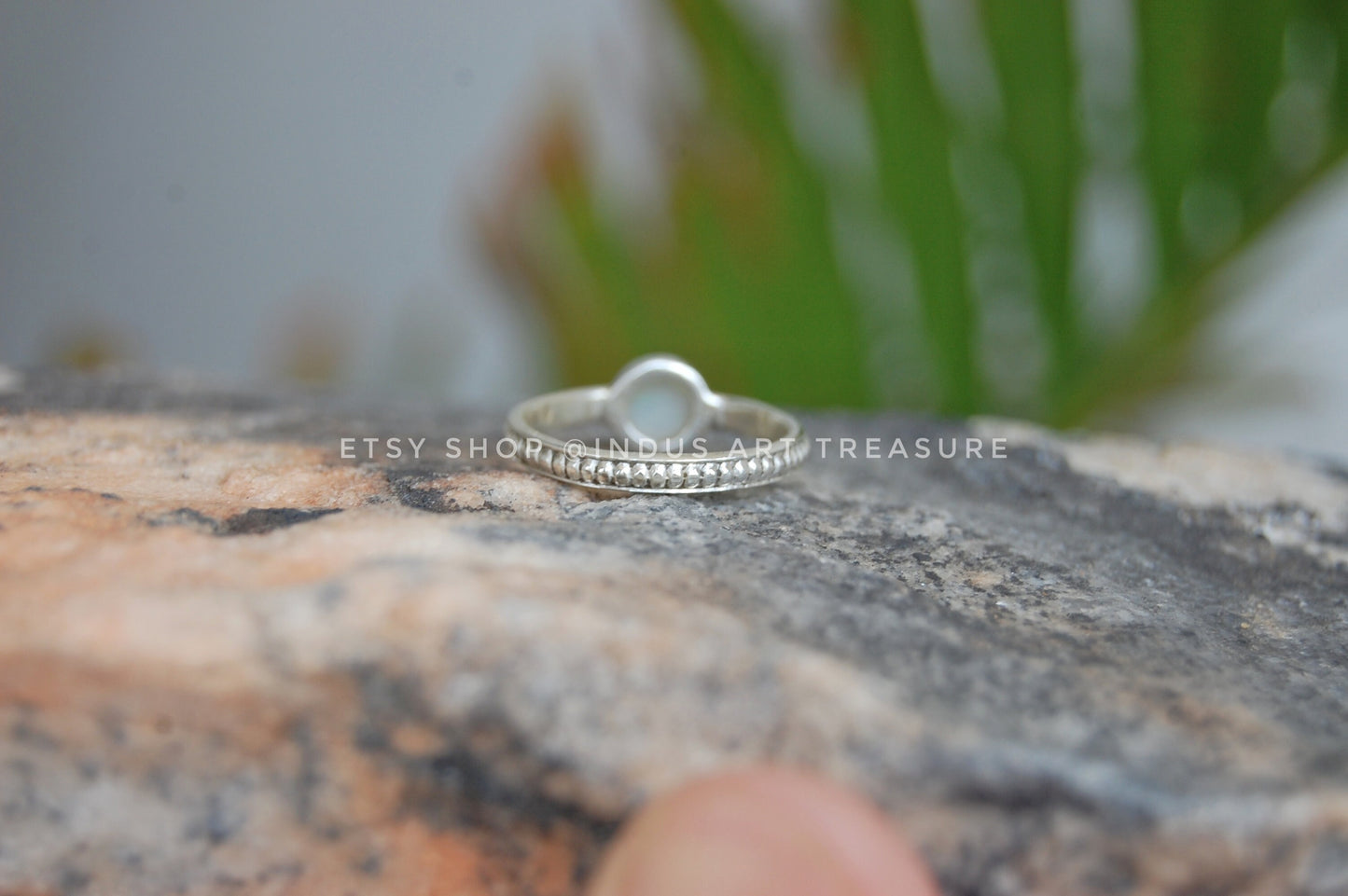 Opal Dainty Ring